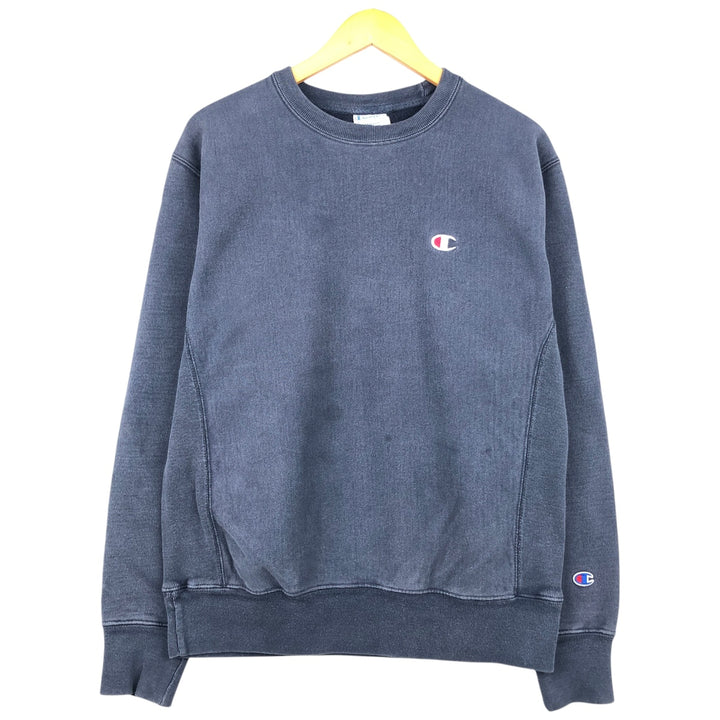 Champion REVERSE WEAVE Reverse Weave One Point Logo Sweatshirt Trainer Men's M cotton blue type Vintage Second Hand