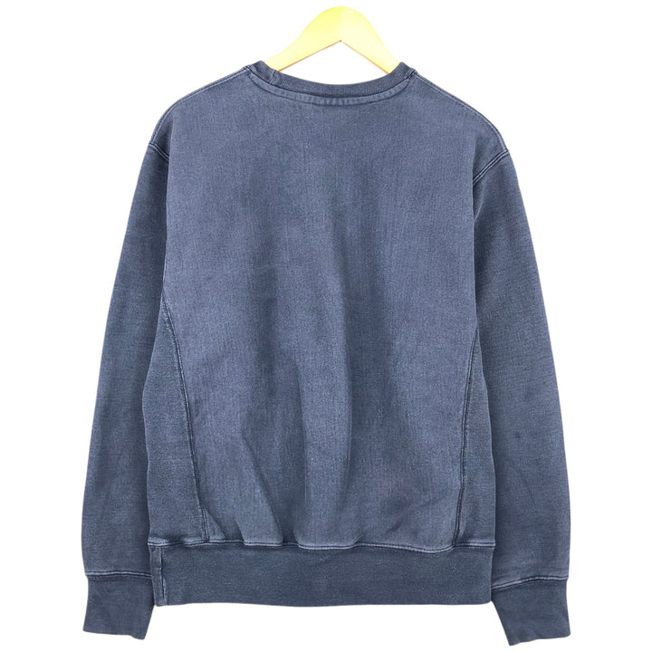 Champion REVERSE WEAVE Reverse Weave One Point Logo Sweatshirt Trainer Men's M cotton blue type Vintage Second Hand