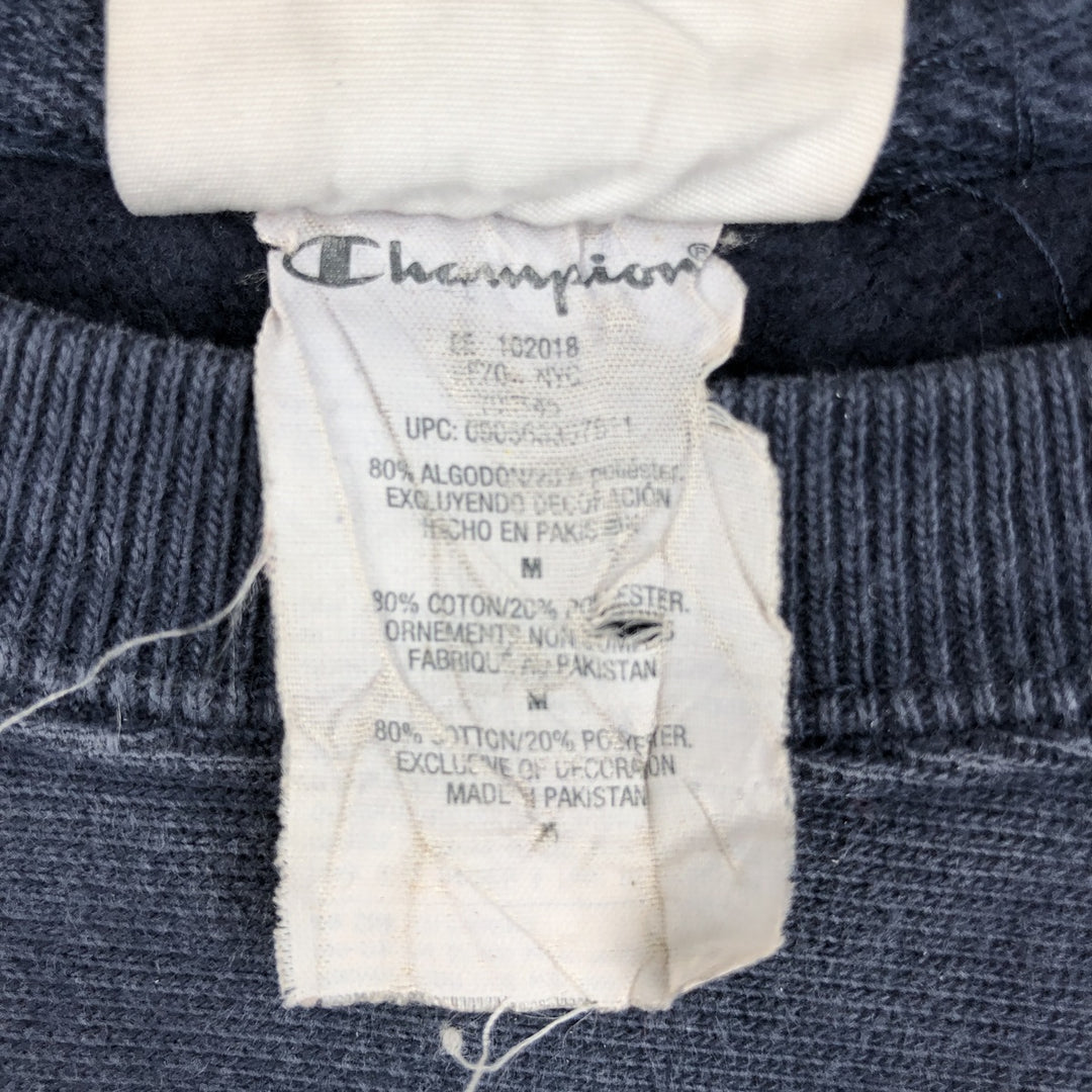 Champion REVERSE WEAVE Reverse Weave One Point Logo Sweatshirt Trainer Men's M cotton blue type Vintage Second Hand