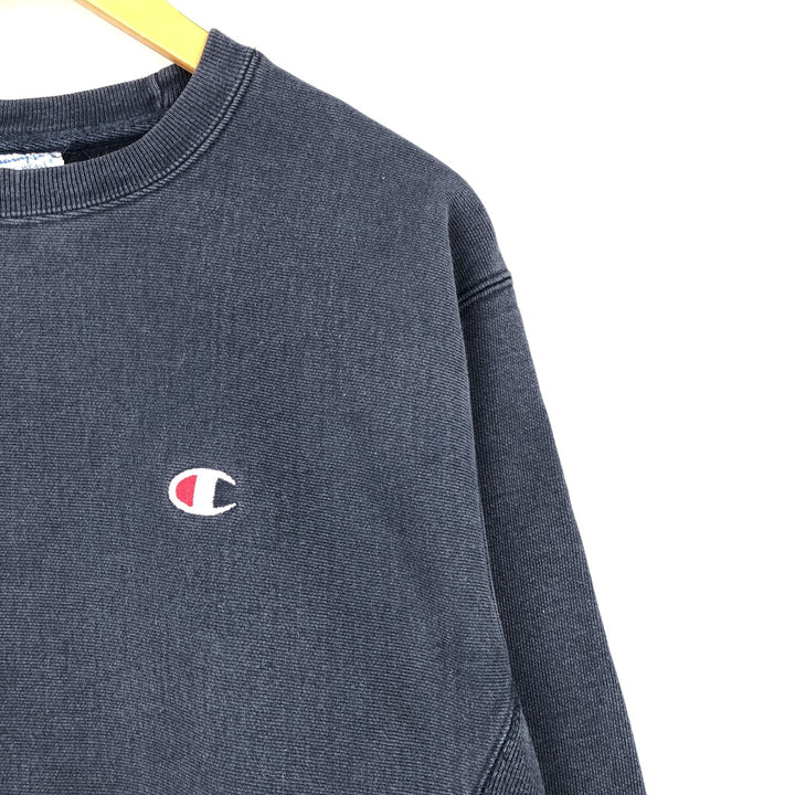 Champion REVERSE WEAVE Reverse Weave One Point Logo Sweatshirt Trainer Men's M cotton blue type Vintage Second Hand