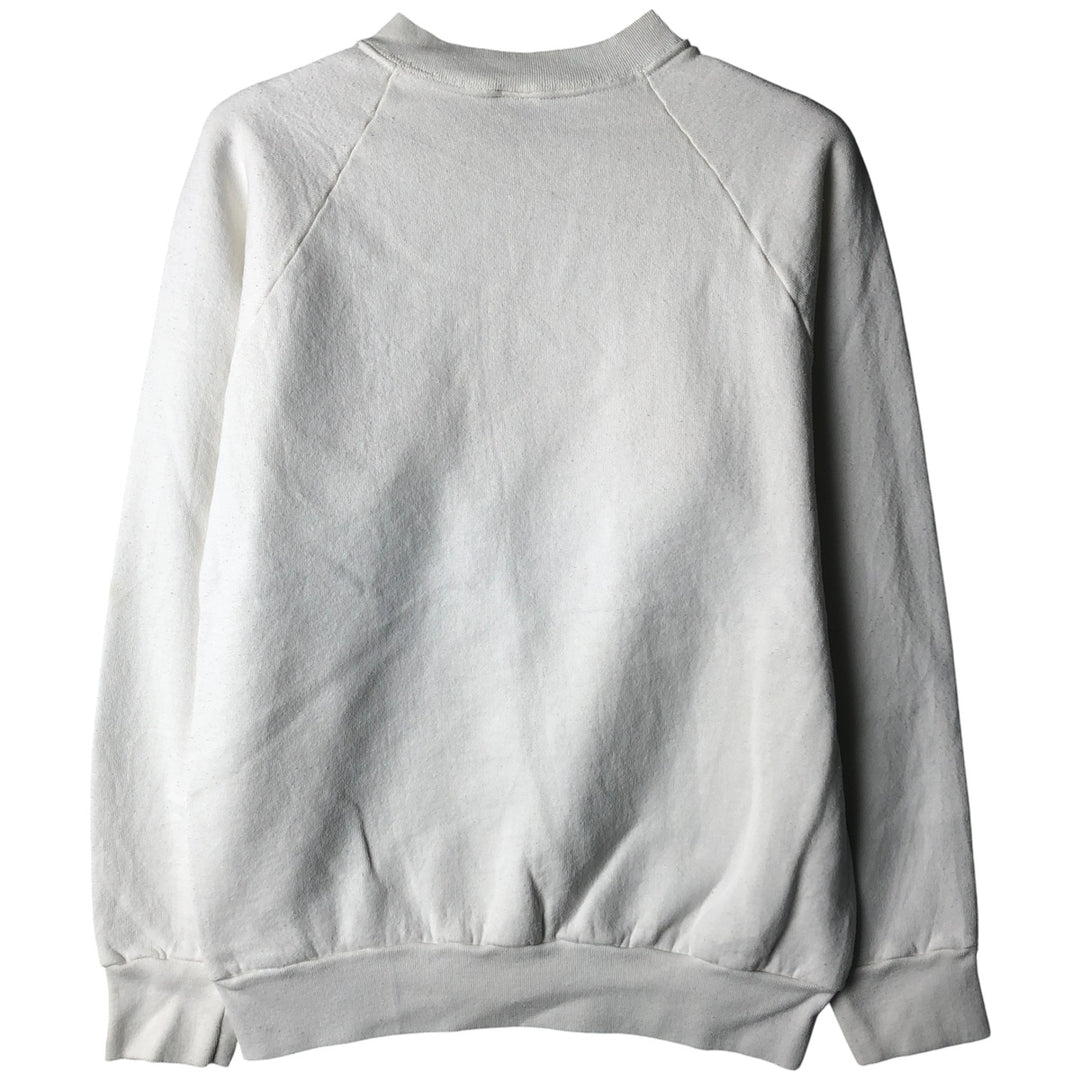 80'S Screen Stars Late Show with David Letterman Print Sweatshirt, Men's Size Medium cotton white type Vintage Second Hand