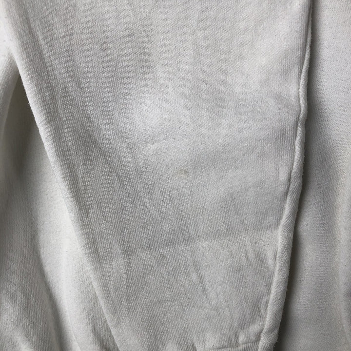 80'S Screen Stars Late Show with David Letterman Print Sweatshirt, Men's Size Medium cotton white type Vintage Second Hand