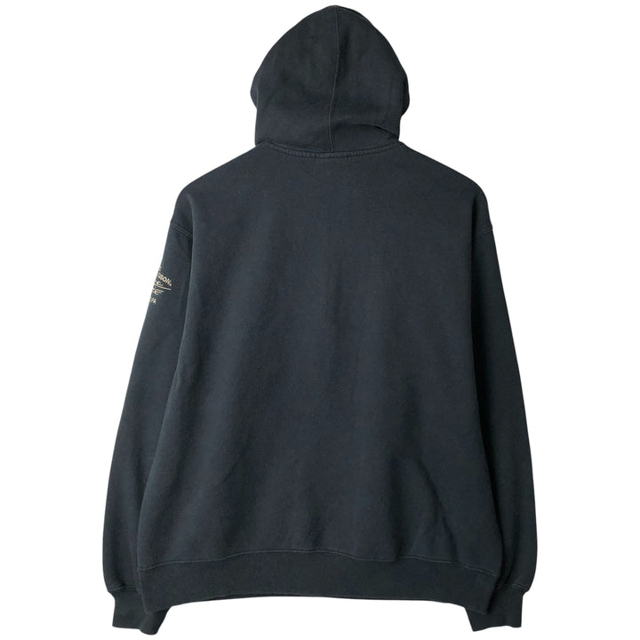 2000'S Harley-Davidson Advertising Pullover Hoodie, Men's Size Medium cotton black type Vintage Second Hand