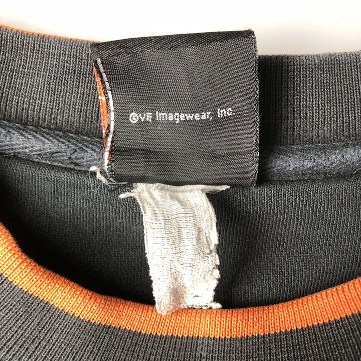 Harley-Davidson Advertising Sweatshirt, Men's L size unclear black type Vintage Second Hand