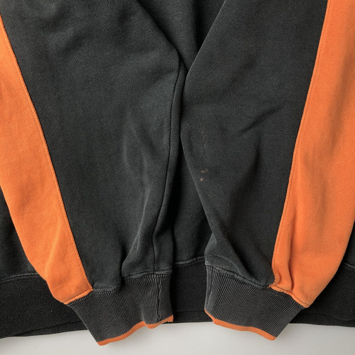 Harley-Davidson Advertising Sweatshirt, Men's L size unclear black type Vintage Second Hand
