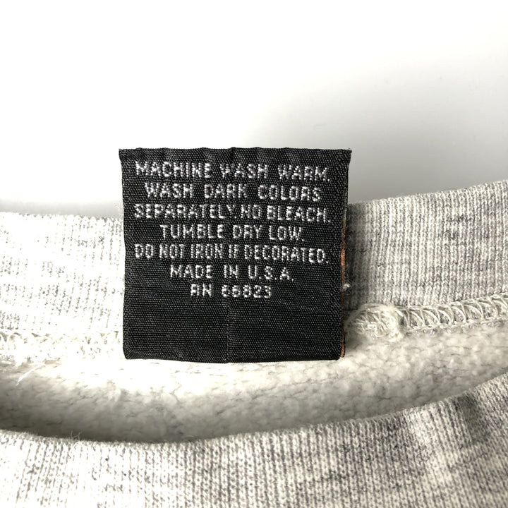 90'S Harley Davidson Advertising Sweatshirt, Made in USA, Men's L, Vintage cotton gray type Vintage Second Hand