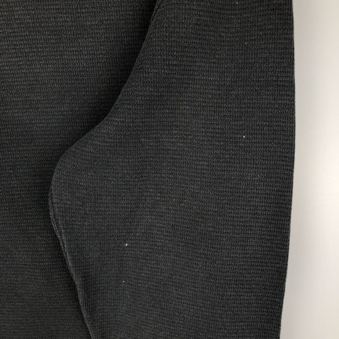 Ralph Lauren POLO RALPH LAUREN SLEEPWEAR Thermal Long T-Shirt, Men's Size Medium cotton black type Vintage Second Hand