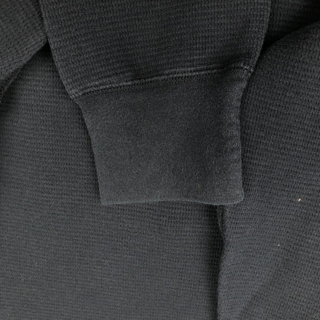 Ralph Lauren POLO RALPH LAUREN SLEEPWEAR Thermal Long T-Shirt, Men's Size Medium cotton black type Vintage Second Hand