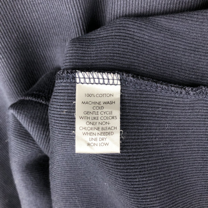 2000'S Calvin Klein Thermal Long T-Shirt, Men's XL cotton navy blue type Vintage Second Hand