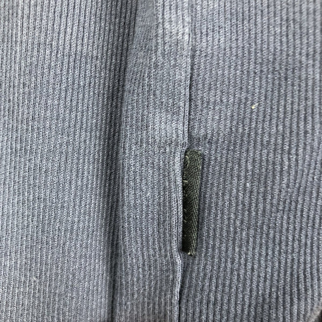 2000'S Calvin Klein Thermal Long T-Shirt, Men's XL cotton navy blue type Vintage Second Hand