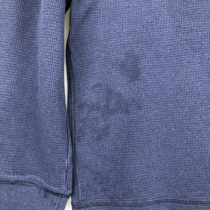 Ralph Lauren POLO RALPH LAUREN SLEEPWEAR Thermal Long T-Shirt, Men's Size L cotton navy blue type Vintage Second Hand