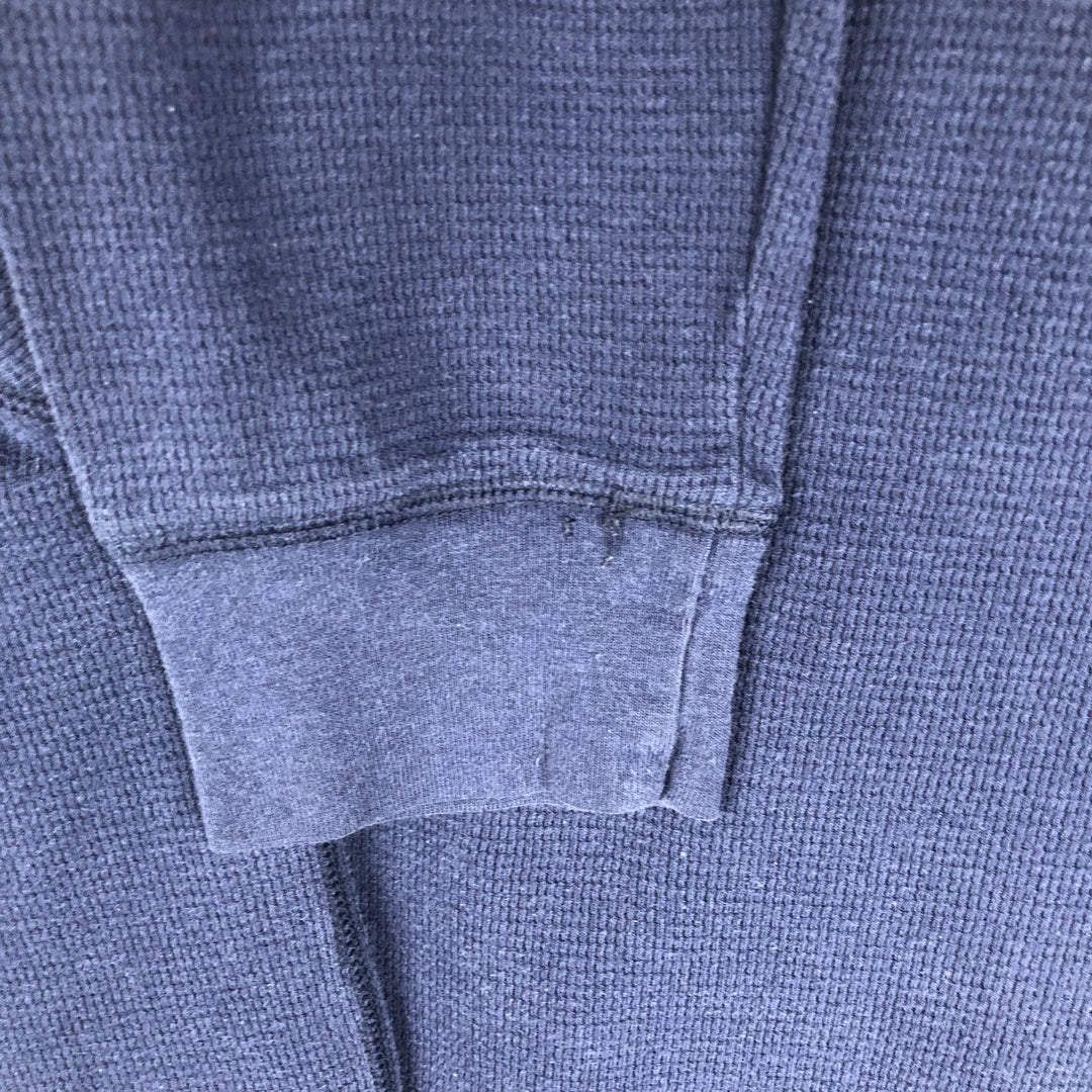 Ralph Lauren POLO RALPH LAUREN SLEEPWEAR Thermal Long T-Shirt, Men's Size L cotton navy blue type Vintage Second Hand