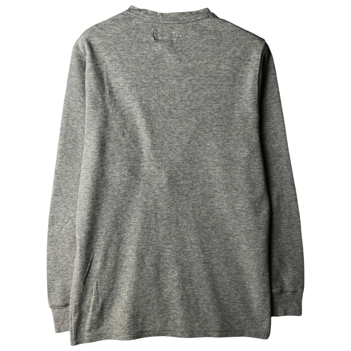 Ralph Lauren POLO RALPH LAUREN SLEEPWEAR Thermal Long T-Shirt, Men's Size L unclear gray type Vintage Second Hand