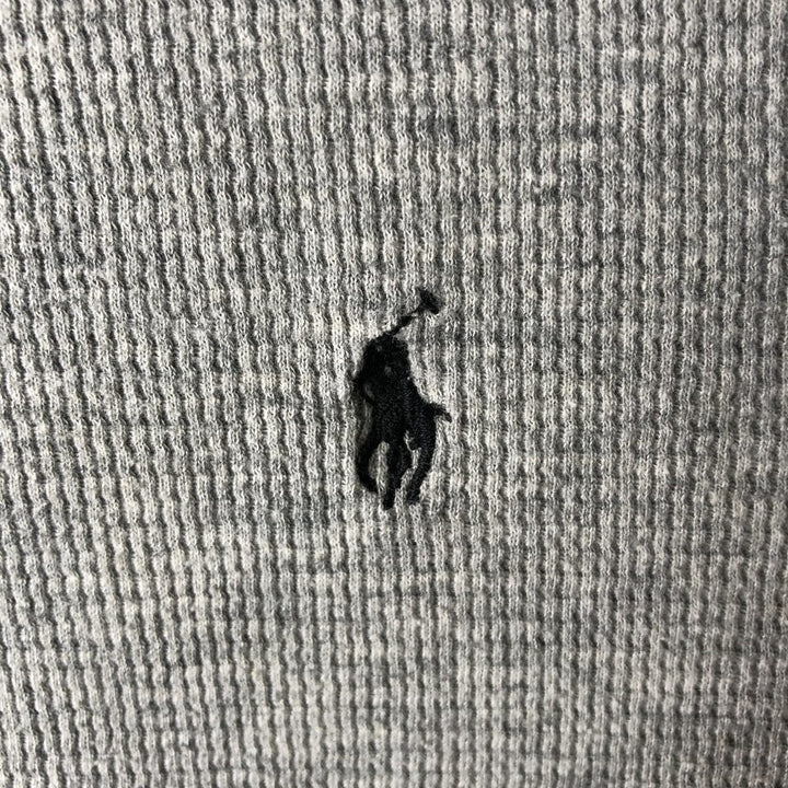 Ralph Lauren POLO RALPH LAUREN SLEEPWEAR Thermal Long T-Shirt, Men's Size L unclear gray type Vintage Second Hand