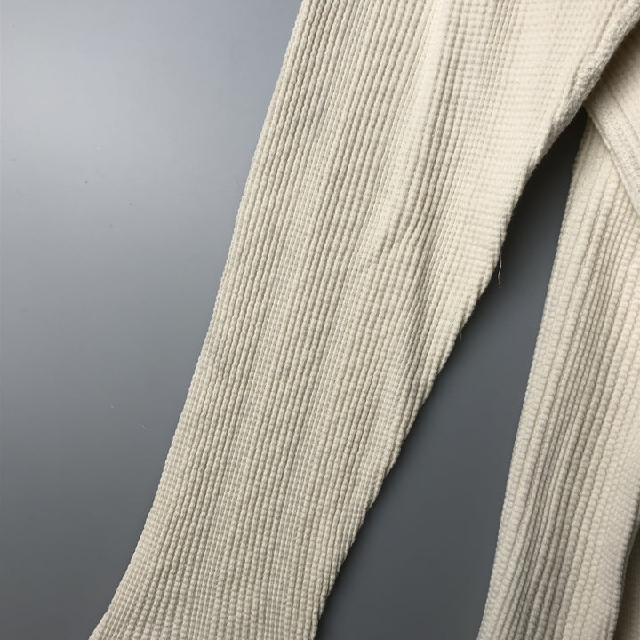 Ralph Lauren POLO by Ralph Lauren UNDERWEAR Thermal Long T-Shirt, Men's Size L cotton pale white type Vintage Second Hand