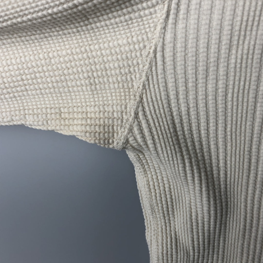 Ralph Lauren POLO by Ralph Lauren UNDERWEAR Thermal Long T-Shirt, Men's Size L cotton pale white type Vintage Second Hand