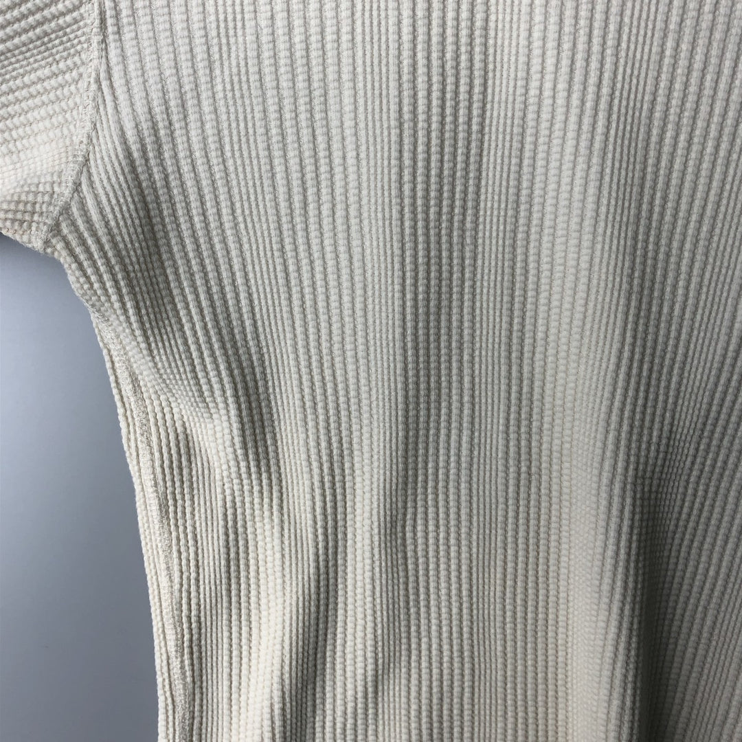 Ralph Lauren POLO by Ralph Lauren UNDERWEAR Thermal Long T-Shirt, Men's Size L cotton pale white type Vintage Second Hand