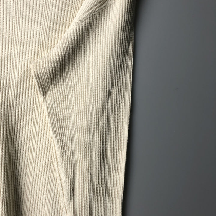 Ralph Lauren POLO by Ralph Lauren UNDERWEAR Thermal Long T-Shirt, Men's Size L cotton pale white type Vintage Second Hand