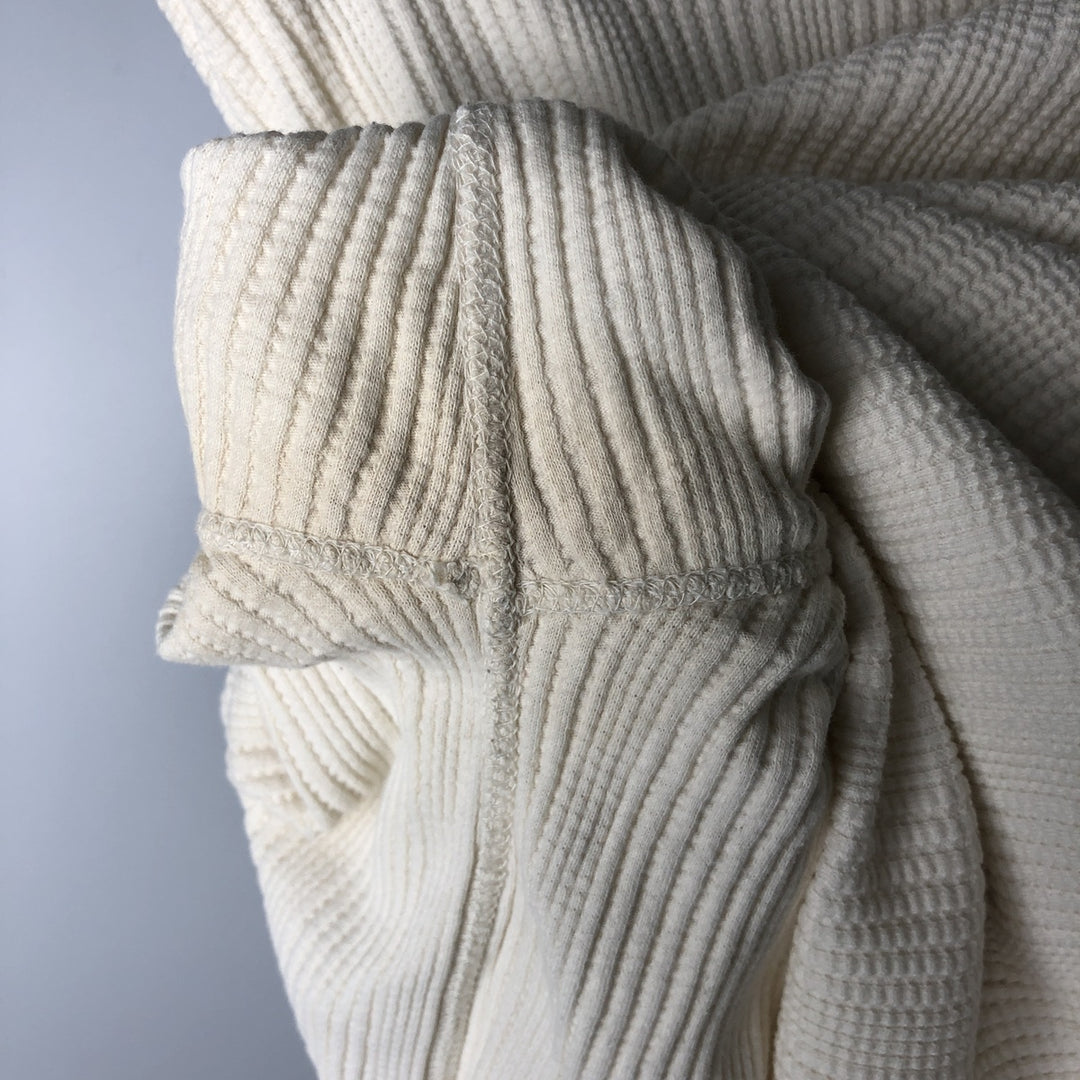 Ralph Lauren POLO by Ralph Lauren UNDERWEAR Thermal Long T-Shirt, Men's Size L cotton pale white type Vintage Second Hand