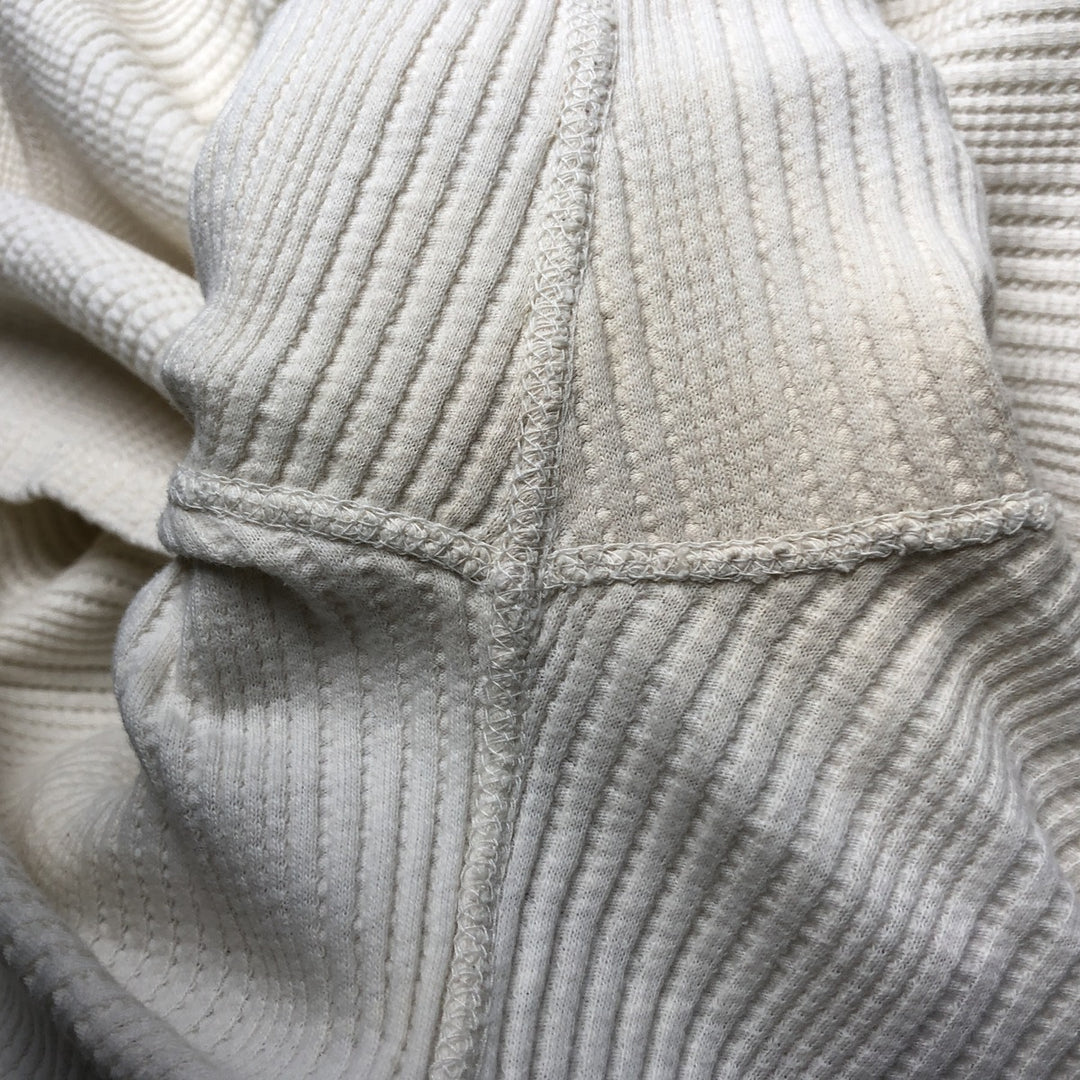 Ralph Lauren POLO by Ralph Lauren UNDERWEAR Thermal Long T-Shirt, Men's Size L cotton pale white type Vintage Second Hand