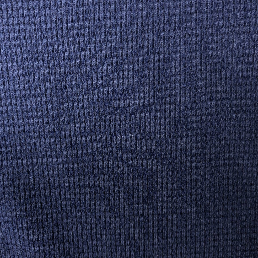 Ralph Lauren POLO RALPH LAUREN Thermal Long T-Shirt, Men's Size M cotton navy blue type Vintage Second Hand