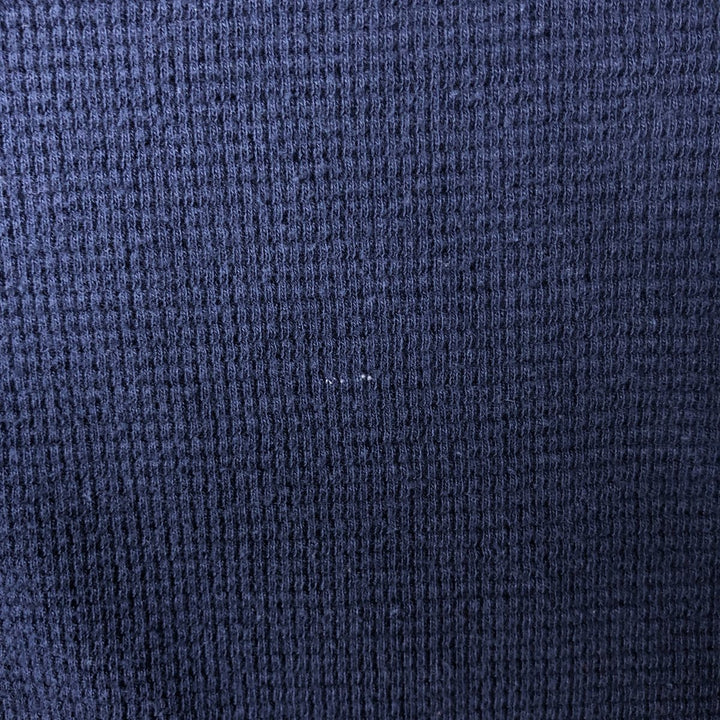 Ralph Lauren POLO RALPH LAUREN Thermal Long T-Shirt, Men's Size M cotton navy blue type Vintage Second Hand