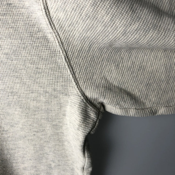 Ralph Lauren POLO RALPH LAUREN Thermal Long T-Shirt Men's Size L cotton ivory Vintage Second Hand