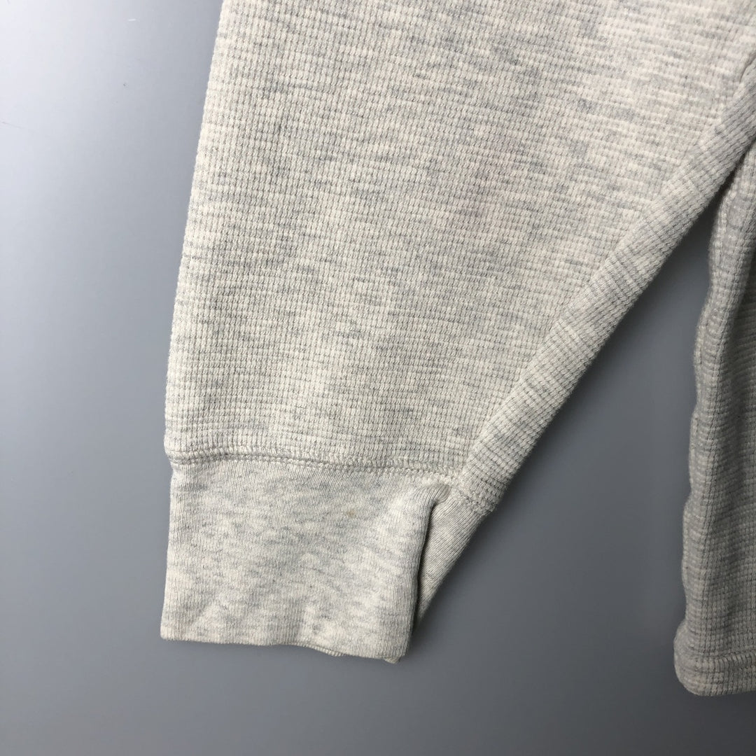 Ralph Lauren POLO RALPH LAUREN Thermal Long T-Shirt Men's Size L cotton ivory Vintage Second Hand