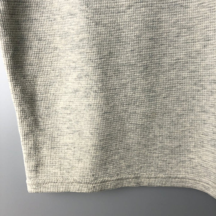 Ralph Lauren POLO RALPH LAUREN Thermal Long T-Shirt Men's Size L cotton ivory Vintage Second Hand