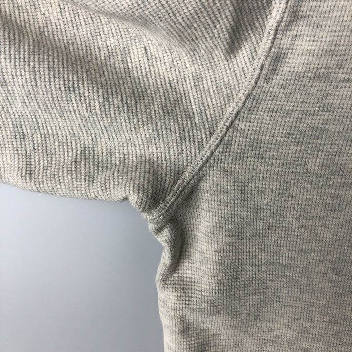 Ralph Lauren POLO RALPH LAUREN Thermal Long T-Shirt Men's Size L cotton ivory Vintage Second Hand