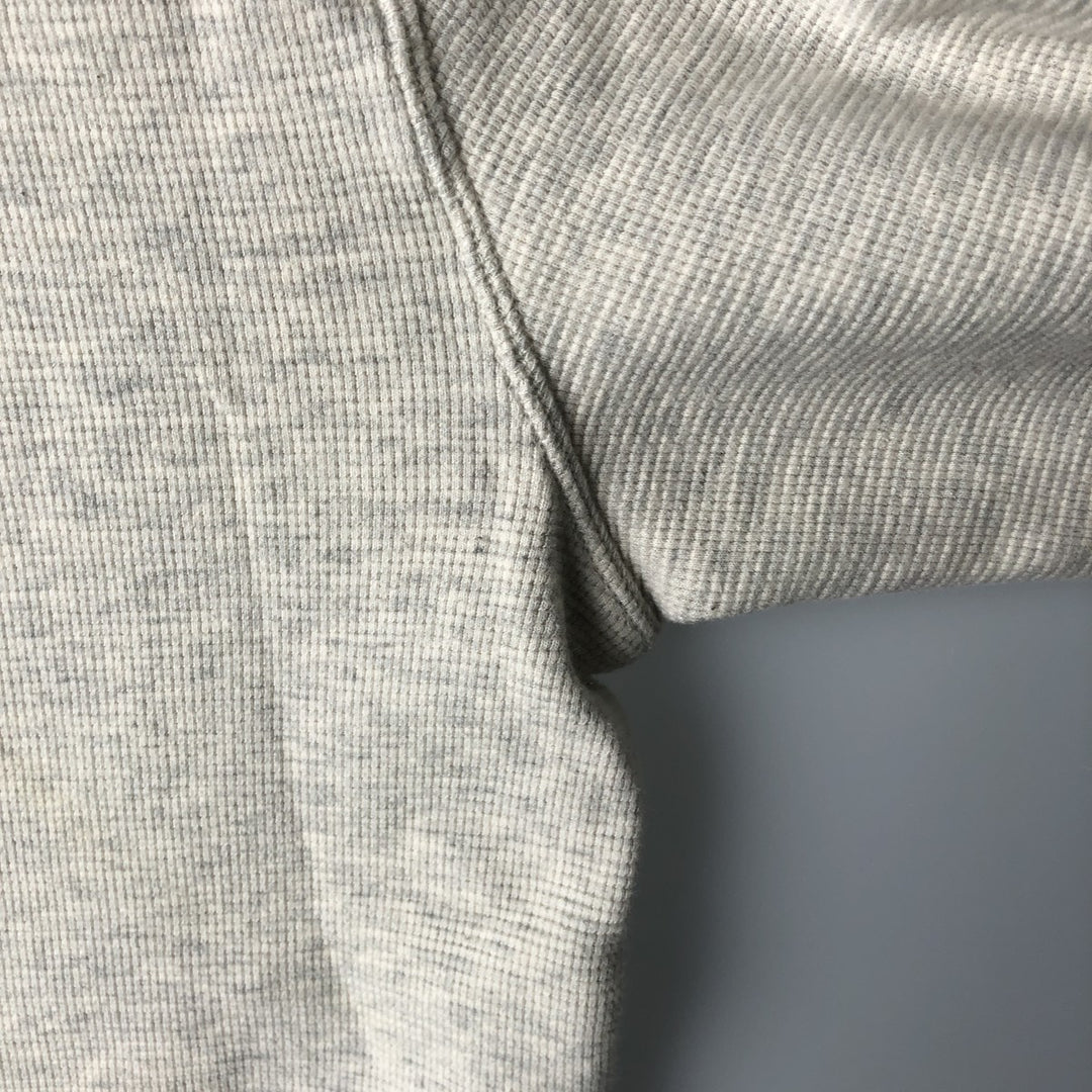 Ralph Lauren POLO RALPH LAUREN Thermal Long T-Shirt Men's Size L cotton ivory Vintage Second Hand