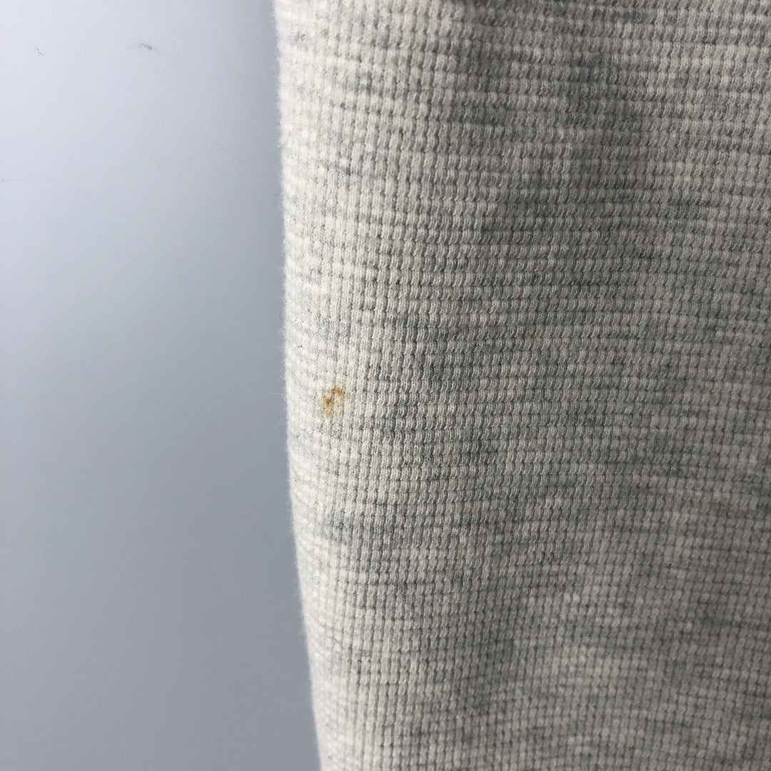 Ralph Lauren POLO RALPH LAUREN Thermal Long T-Shirt Men's Size L cotton ivory Vintage Second Hand