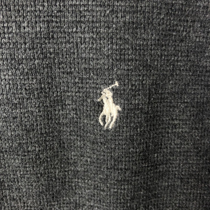 Ralph Lauren Polo Ralph Lauren Sleepwear Thermal Long T-Shirt, Men's XL cotton gray type Vintage Second Hand