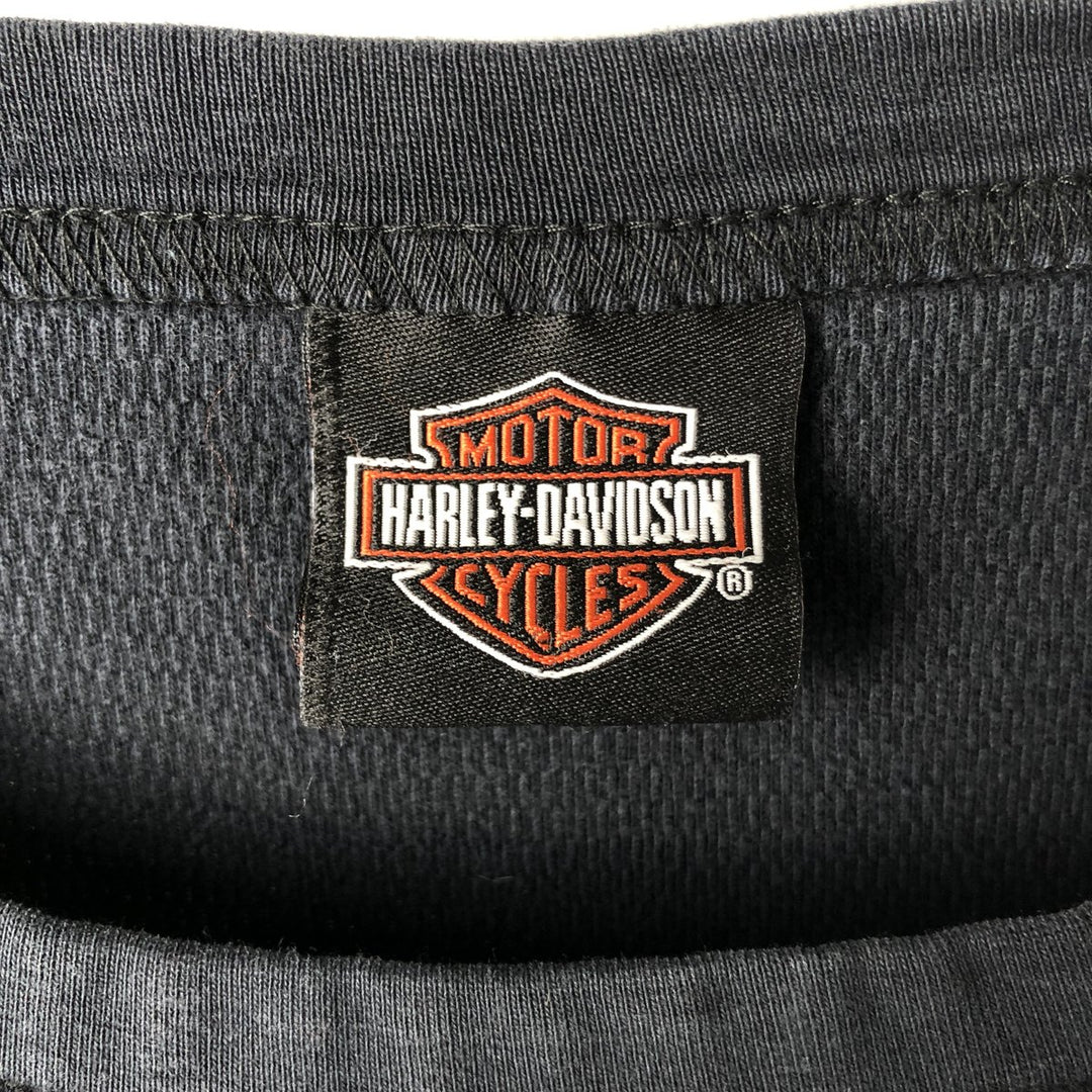 Harley-Davidson Thermallon T-Shirt, Honeycomb, Men's Size L unclear black type Vintage Second Hand