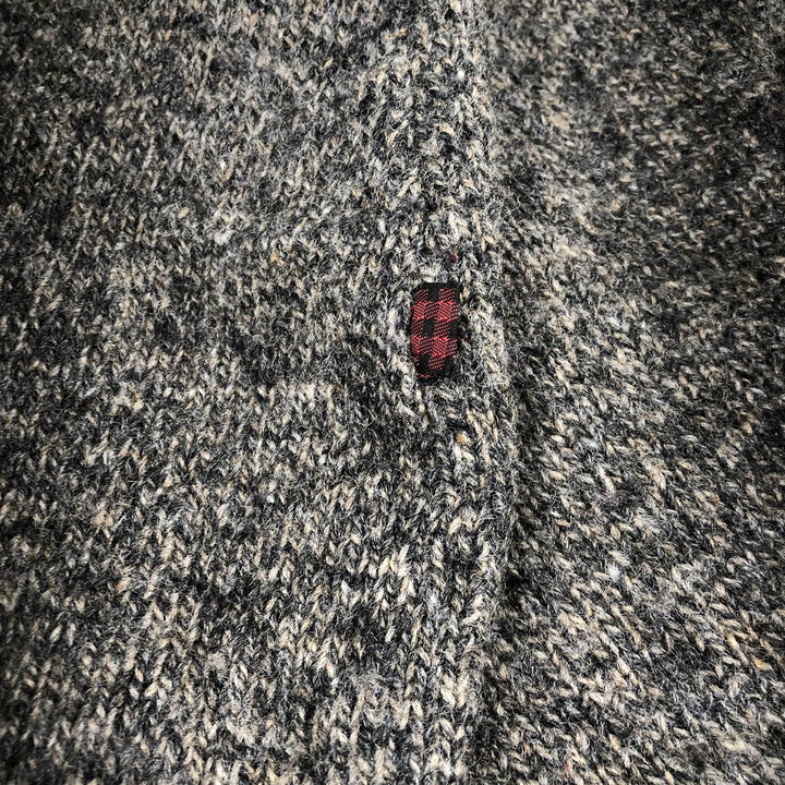 2000'S WOOLRICH Wool Knit Sweater, Men's Size M wool gray type Vintage Second Hand