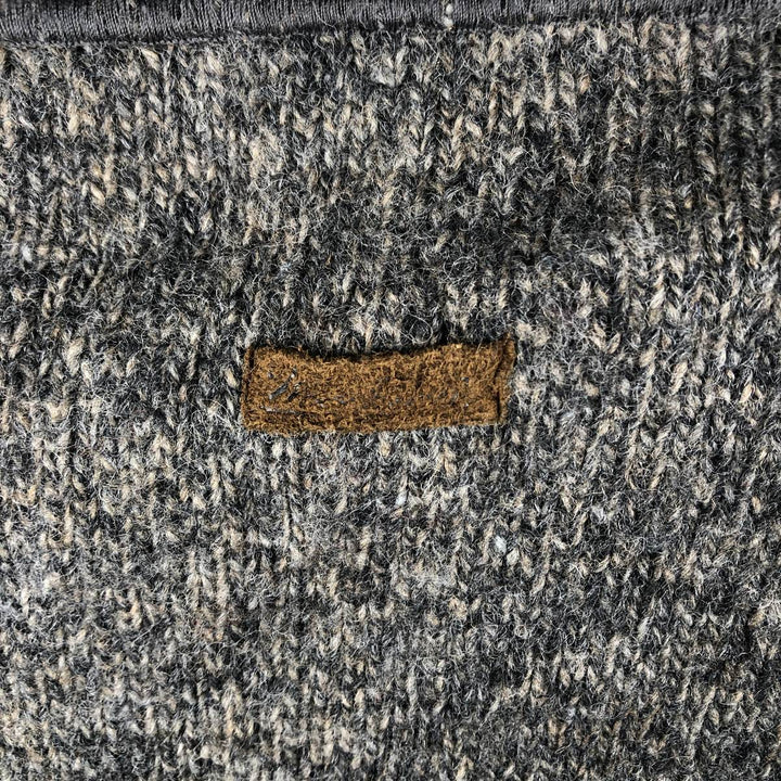 2000'S WOOLRICH Wool Knit Sweater, Men's Size M wool gray type Vintage Second Hand