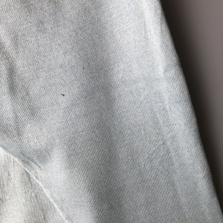 Vintage 1970'S Lacoste wool knit sweater, made in Spain, size 5 (men's L), crew neck. wool Blue type light blue Vintage Second Hand