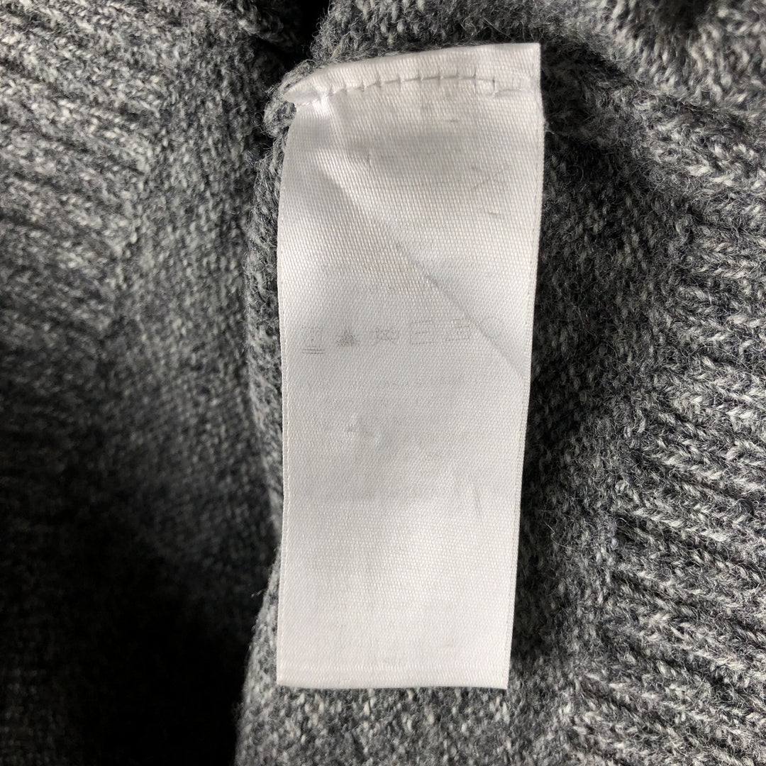 Pendleton wool knit sweater, men's size L unclear gray type Vintage Second Hand