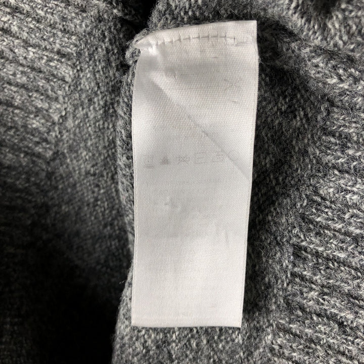 Pendleton wool knit sweater, men's size L unclear gray type Vintage Second Hand