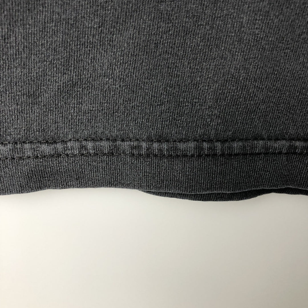 Harley-Davidson Skull Pattern Long T-shirt, Men's L size unclear Charcoal Vintage Second Hand