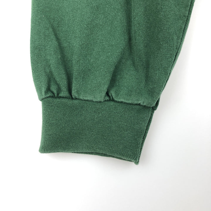 Vintage 90'S Nike mock neck long-sleeved T-shirt, Made in USA, Men's size M cotton Green type dark green Vintage Second Hand