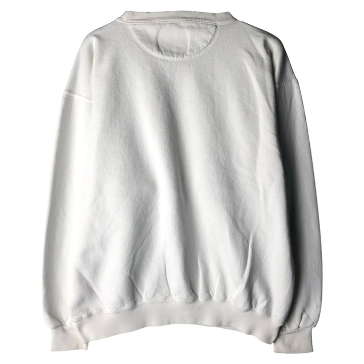 90'S SANTEE HVYWT Hard Rock Cafe Advertising Sweatshirt, Made in USA, Men's Size Medium, Vintage cotton white type Vintage Second Hand