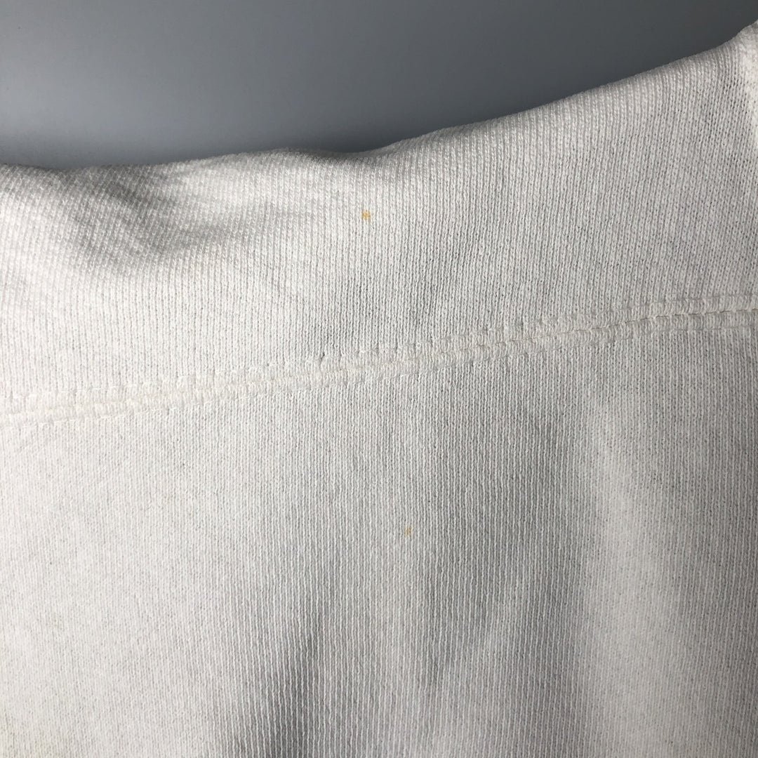 90'S SANTEE HVYWT Hard Rock Cafe Advertising Sweatshirt, Made in USA, Men's Size Medium, Vintage cotton white type Vintage Second Hand