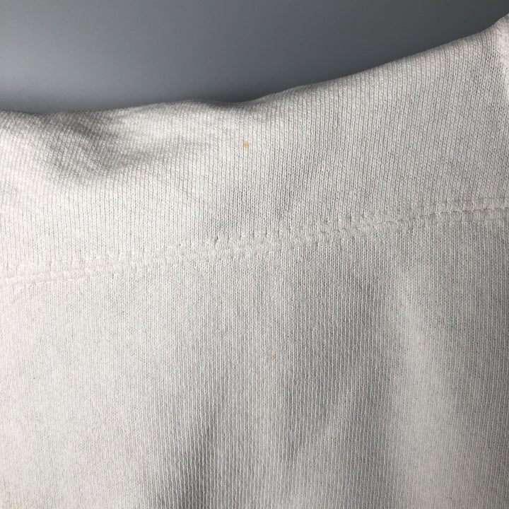 90'S SANTEE HVYWT Hard Rock Cafe Advertising Sweatshirt, Made in USA, Men's Size Medium, Vintage cotton white type Vintage Second Hand