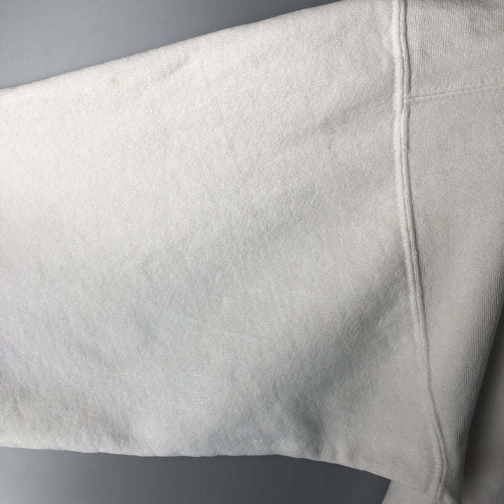 90'S SANTEE HVYWT Hard Rock Cafe Advertising Sweatshirt, Made in USA, Men's Size Medium, Vintage cotton white type Vintage Second Hand