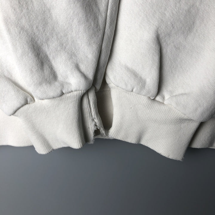 90'S SANTEE HVYWT Hard Rock Cafe Advertising Sweatshirt, Made in USA, Men's Size Medium, Vintage cotton white type Vintage Second Hand