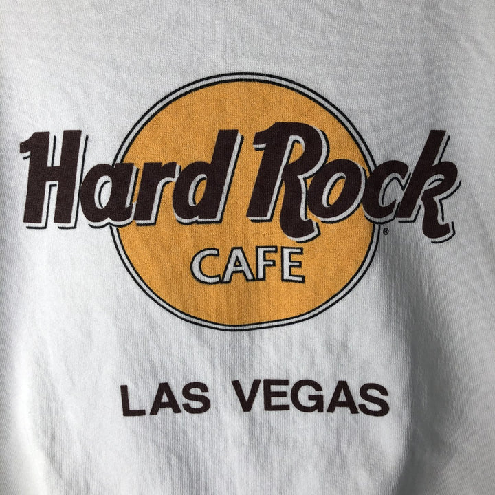 Vintage SANTEE HVYWT Hard Rock Cafe Advertising Sweatshirt, Made in USA, Men's XL cotton white type Vintage Second Hand