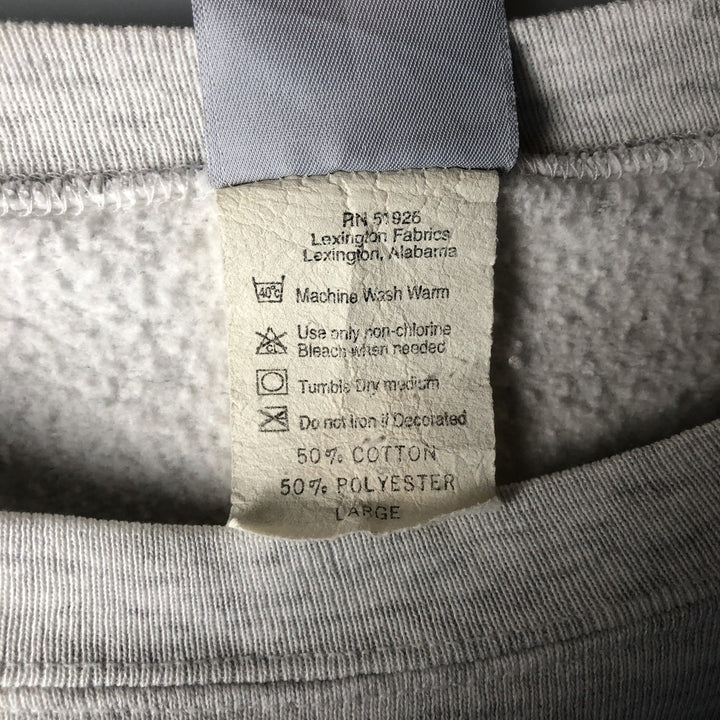 90'S Planet Hollywood Advertising Sweatshirt, Made in USA, Men's L, Vintage cotton gray type Vintage Second Hand