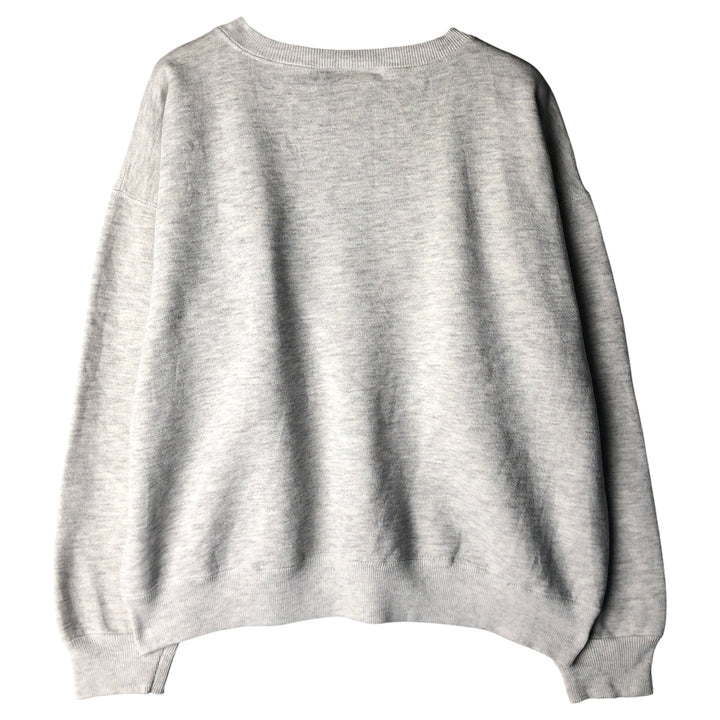 Vintage 90'S Lee Black Loon Animal Pattern Sweatshirt, Made in USA, Men's Size L cotton gray type Vintage Second Hand