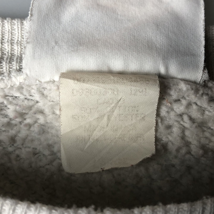 Vintage 90'S Lee Black Loon Animal Pattern Sweatshirt, Made in USA, Men's Size L cotton gray type Vintage Second Hand